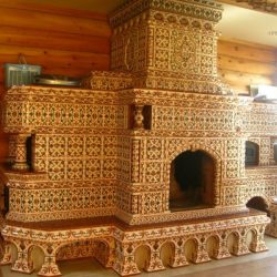 Отделка каминов искусственным камнем своими руками