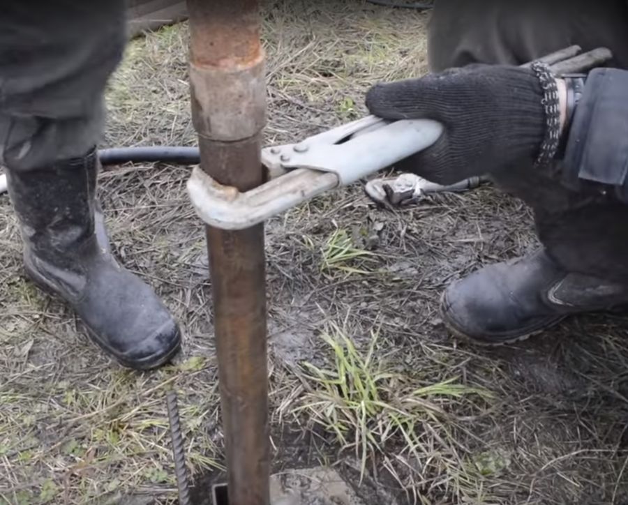 Соединение буровых штанг.
